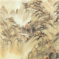 虞山枫林图