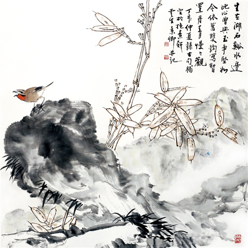 暂置丹青慢慢观